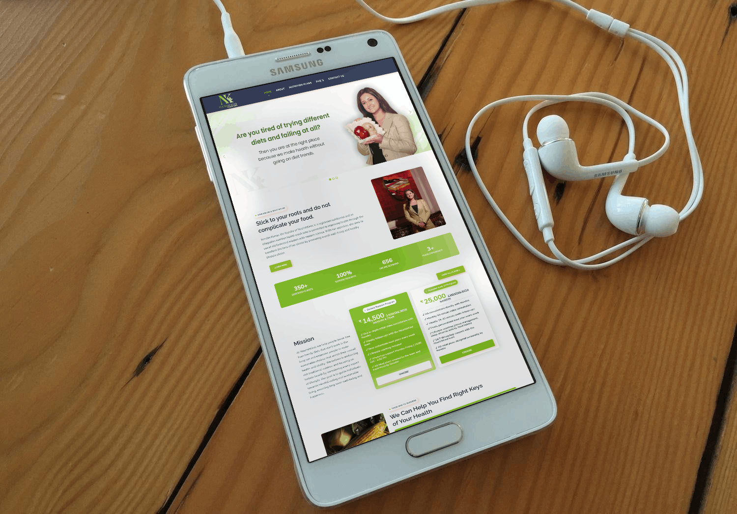 Nourish Kind by Nandini Kumar Mockup